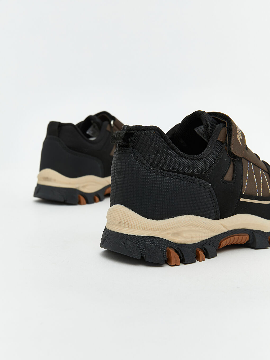 Lace-Up and Velcro Boys' Trekking Shoes-4