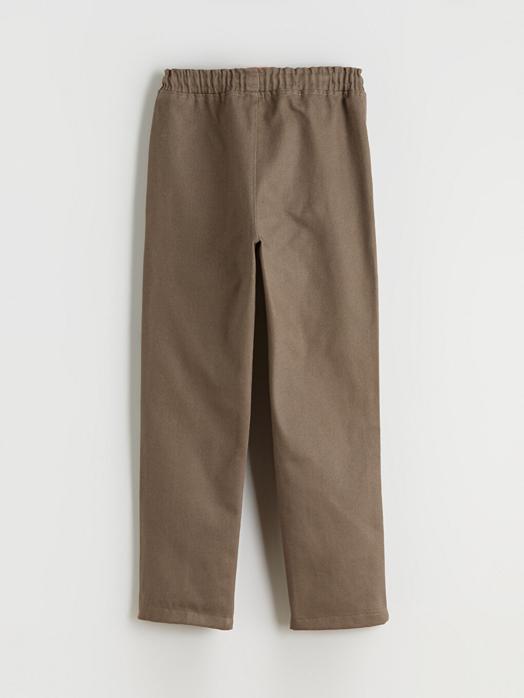 Kahverengi Beli Lastikli Erkek Çocuk Pantolon-2