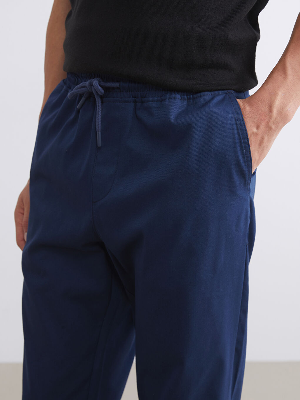 Lacivert Basic Erkek Eşofman Altı-2