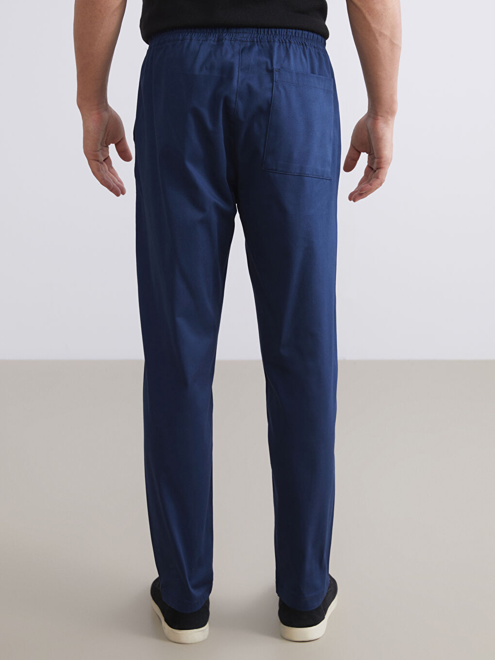 Lacivert Basic Erkek Eşofman Altı-3