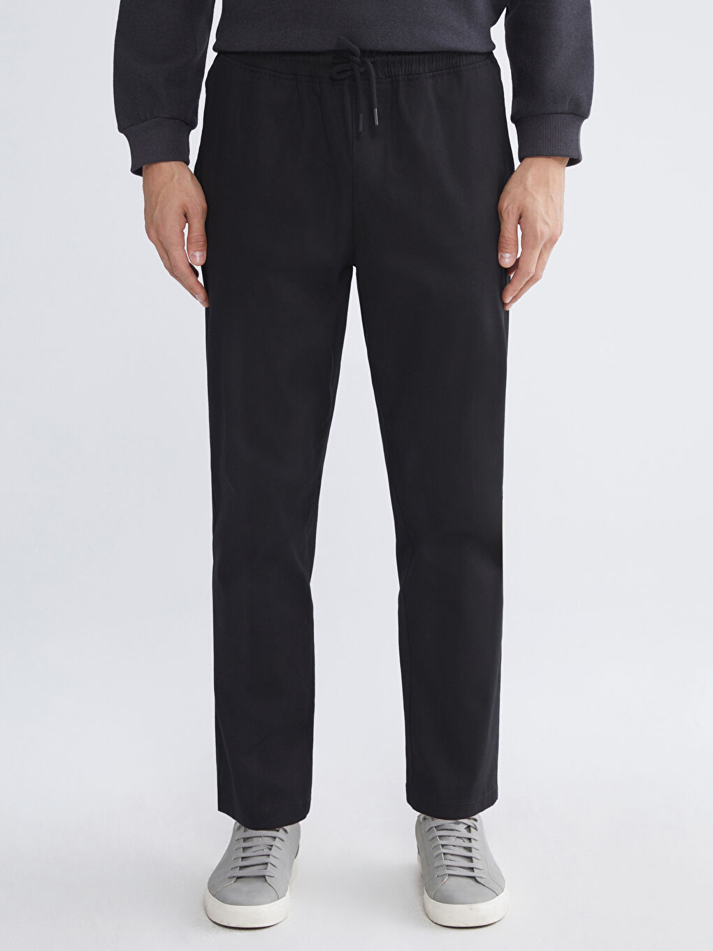 Siyah Basic Erkek Eşofman Altı-1