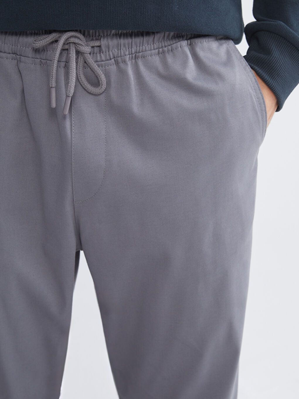 Gri Basic Erkek Eşofman Altı-2