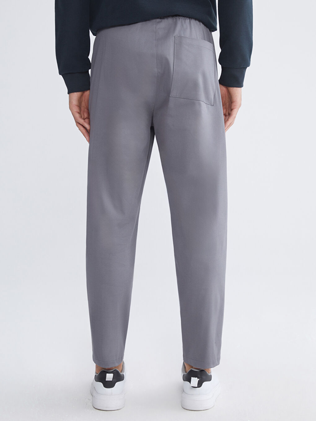 Gri Basic Erkek Eşofman Altı-3