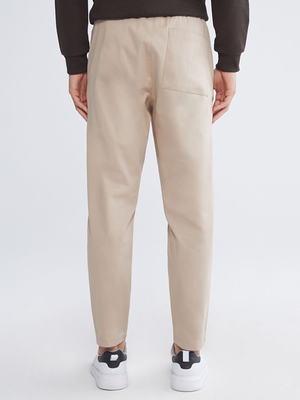 Bej Basic Erkek Eşofman Altı-3