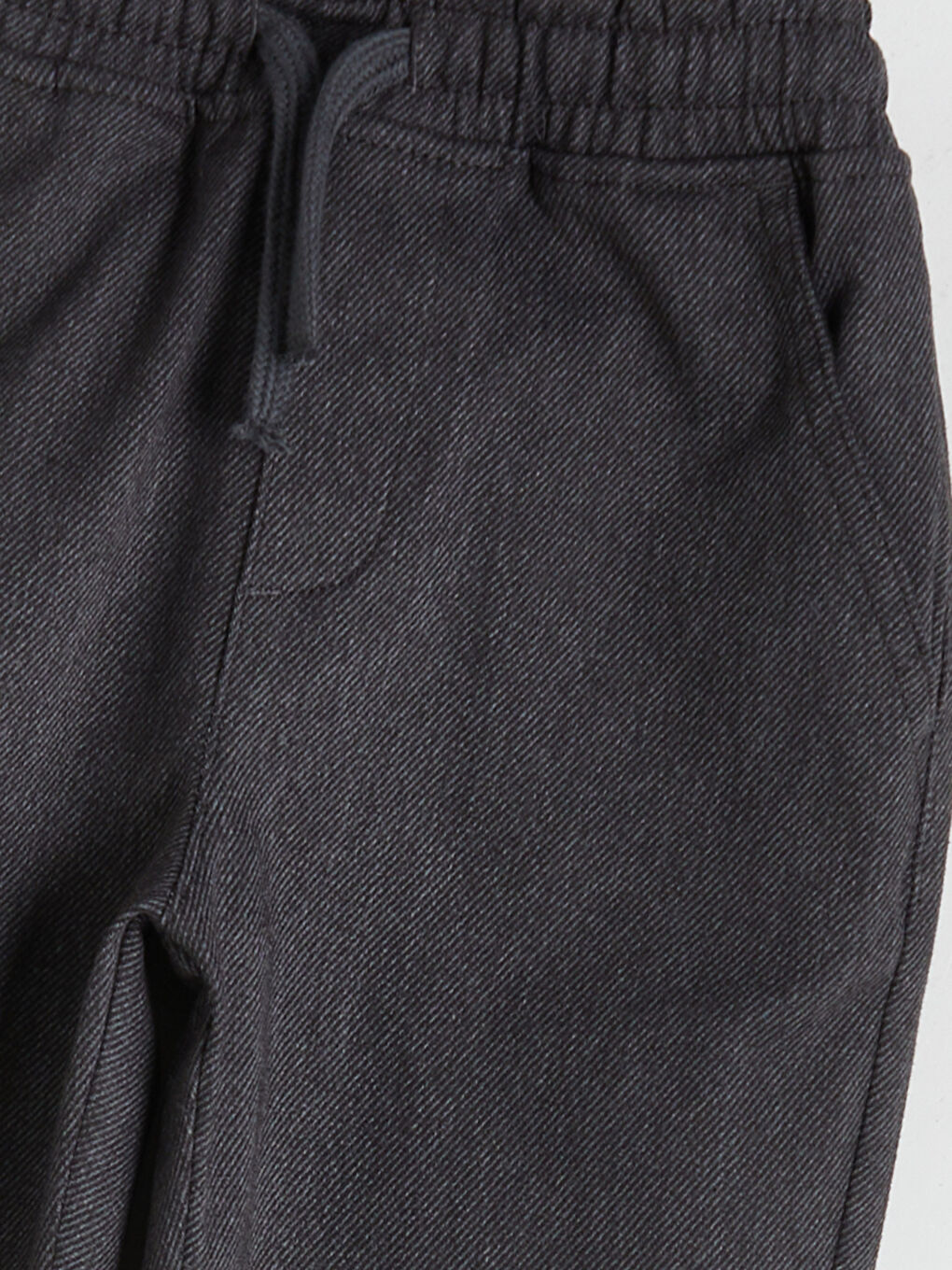 Antrasit Beli Lastikli Erkek Çocuk Pantolon-2