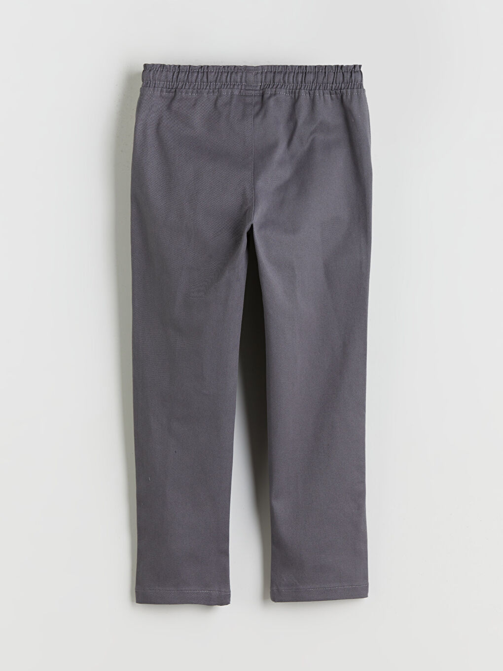 Gri Beli Lastikli Erkek Çocuk Pantolon-1