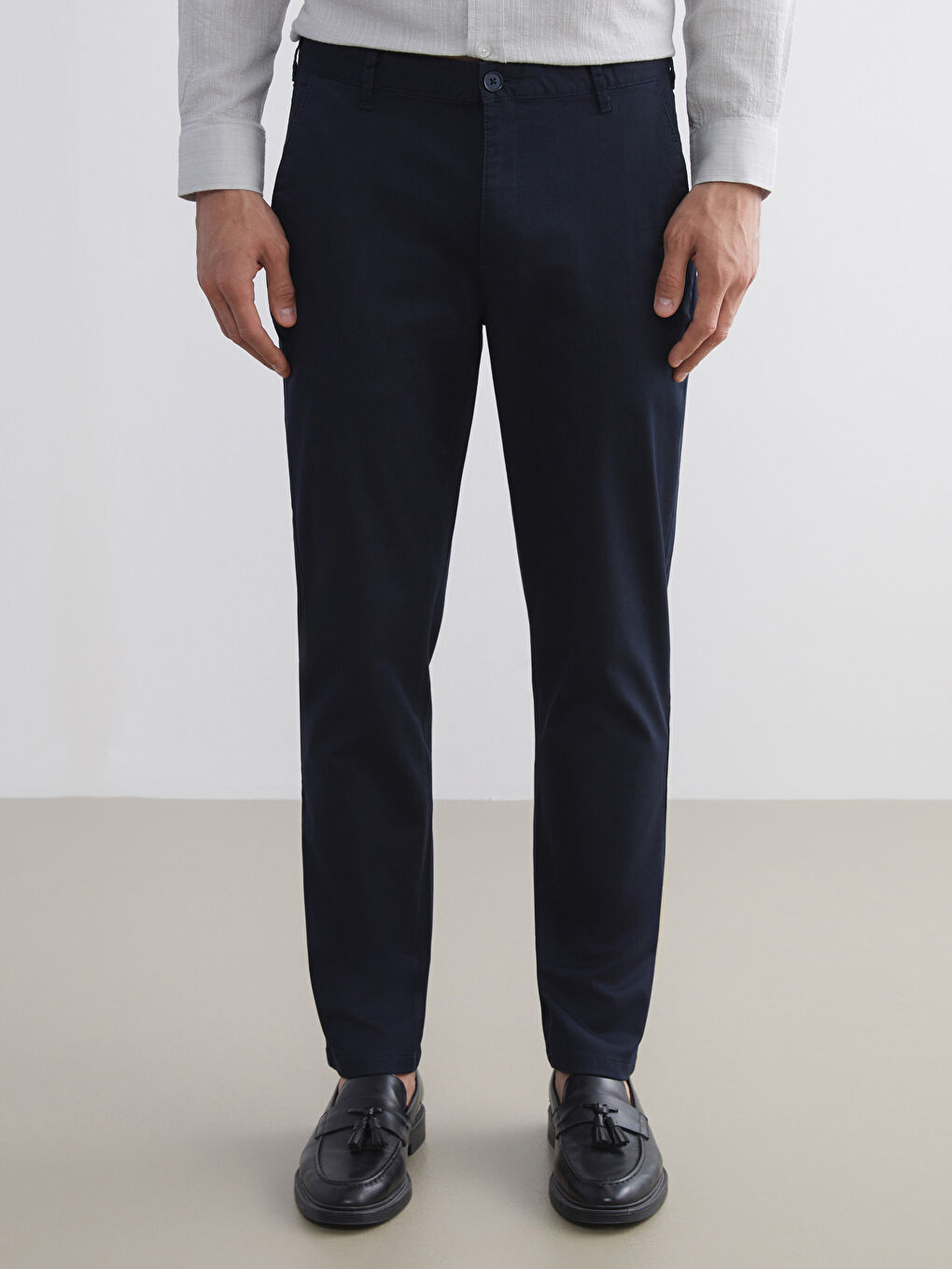 Slim Fit Men's Chino Trousers-1
