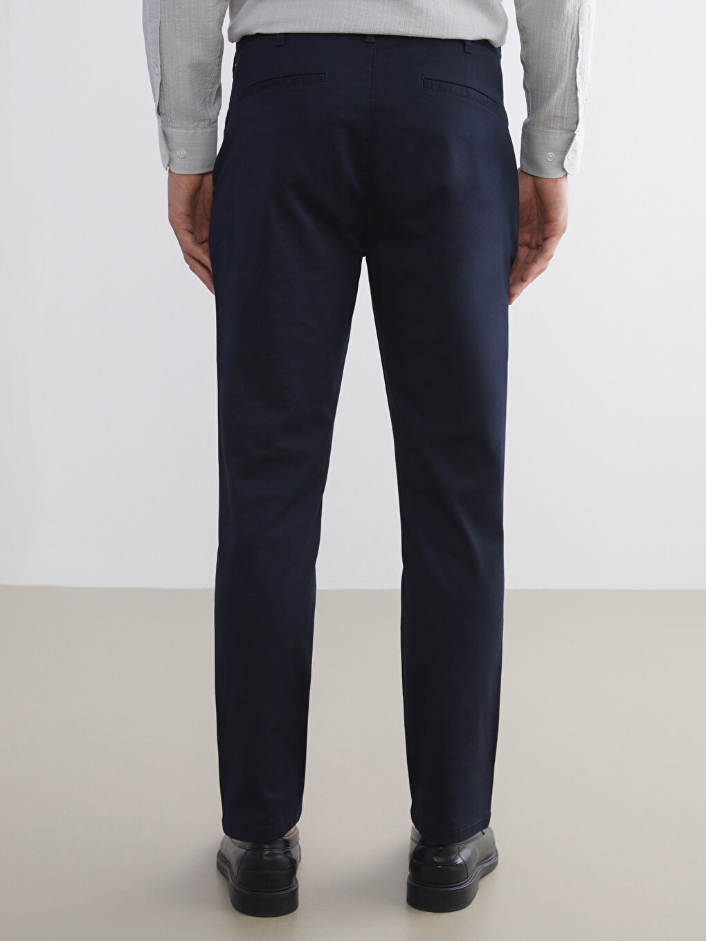 Slim Fit Men's Chino Trousers-3