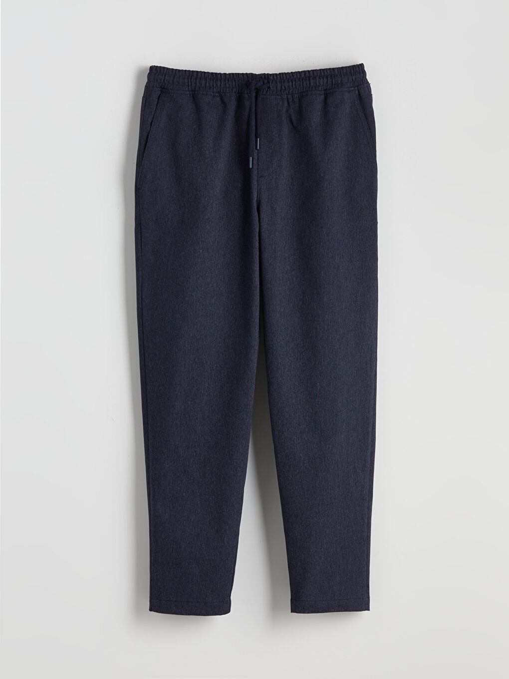 Lacivert Standart Kalıp Erkek Chino Pantolon-4