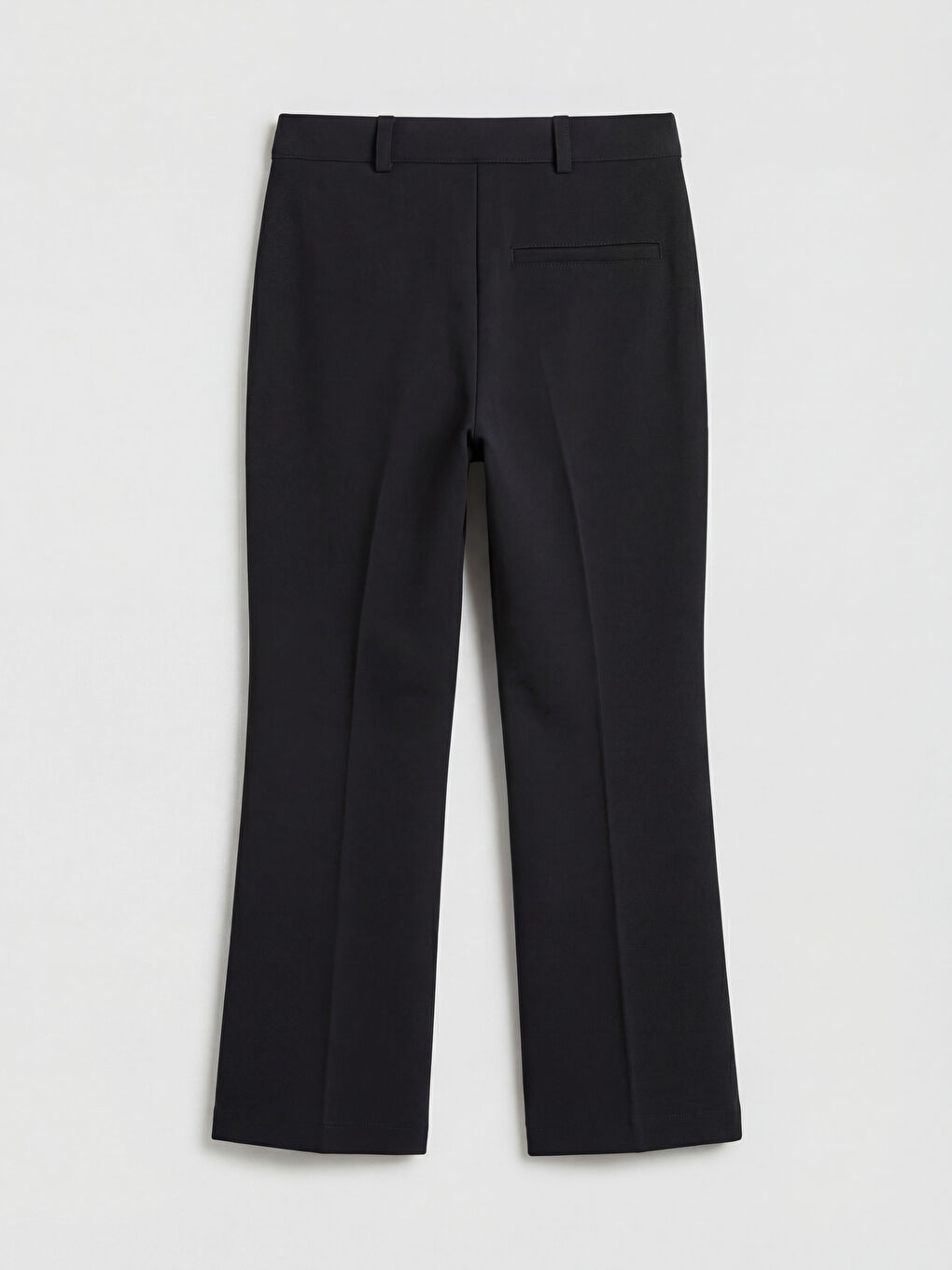Slim Fit Women's Trousers with Stitching Detail-6