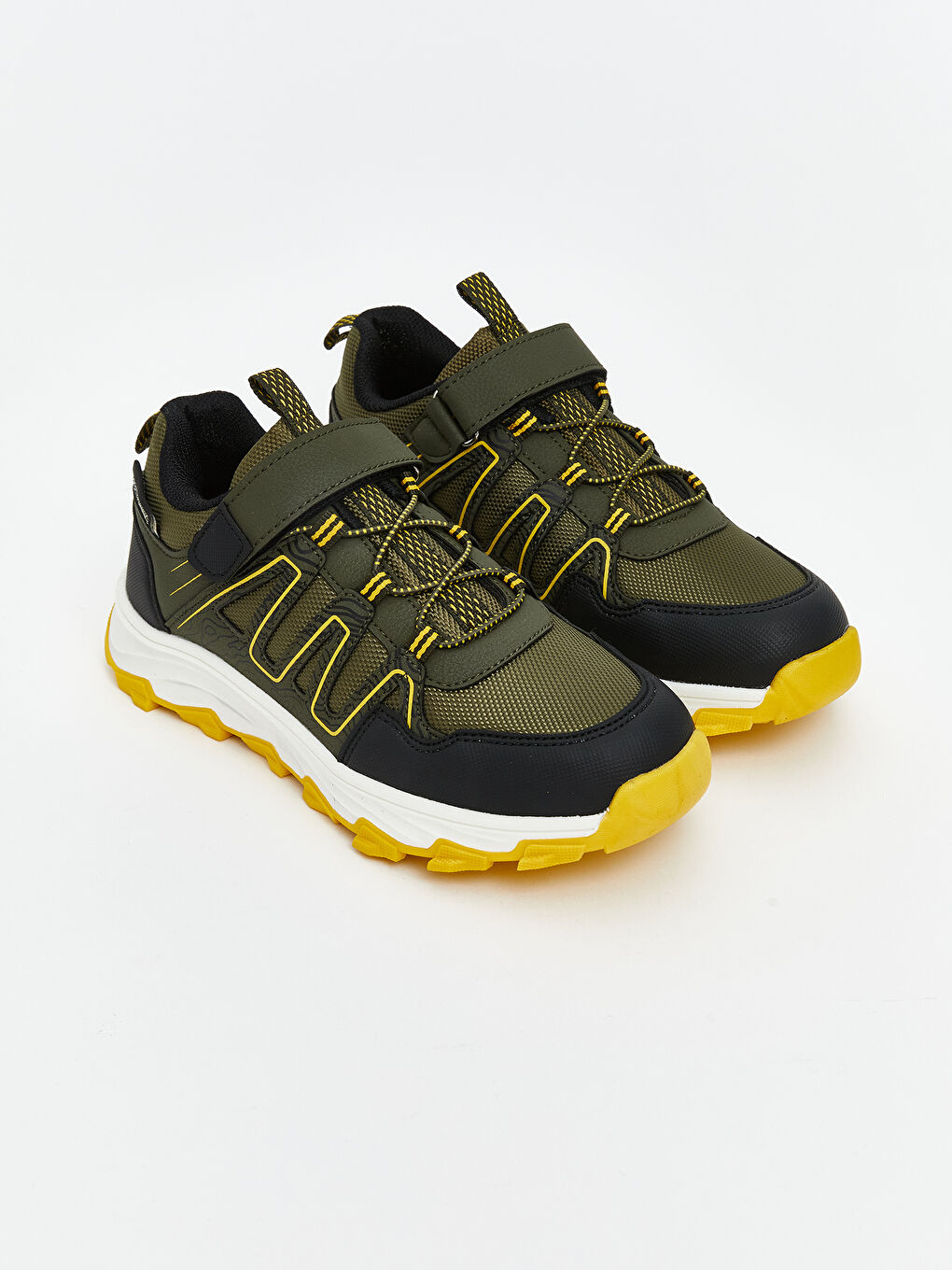 Lace-Up and Velcro Boys' Trekking Shoes