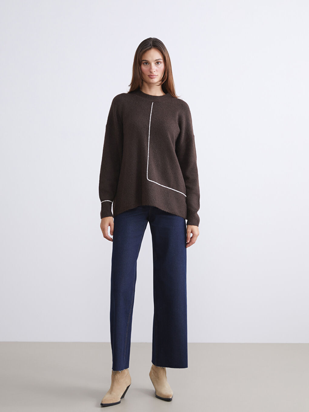 Žena SMEĐA Džemper -1