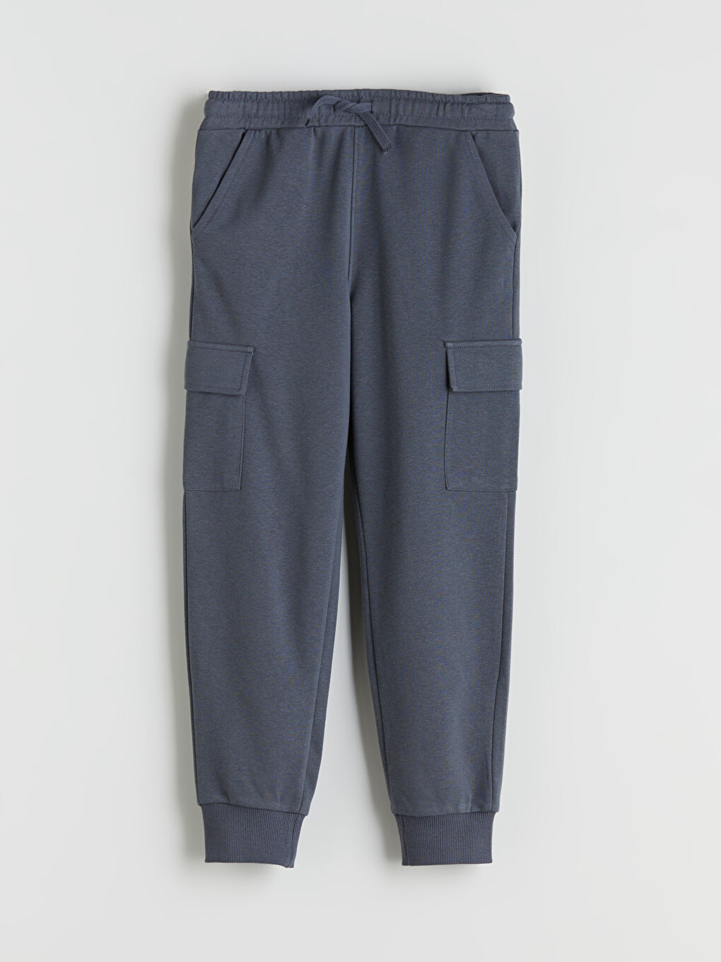 Elasticated Waist Boys' Cargo Sweatpants-1