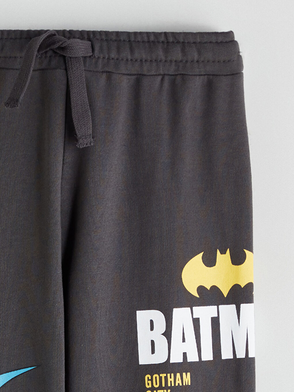 Antrasit Batman Baskılı Erkek Çocuk Jogger Eşofman Alt-2