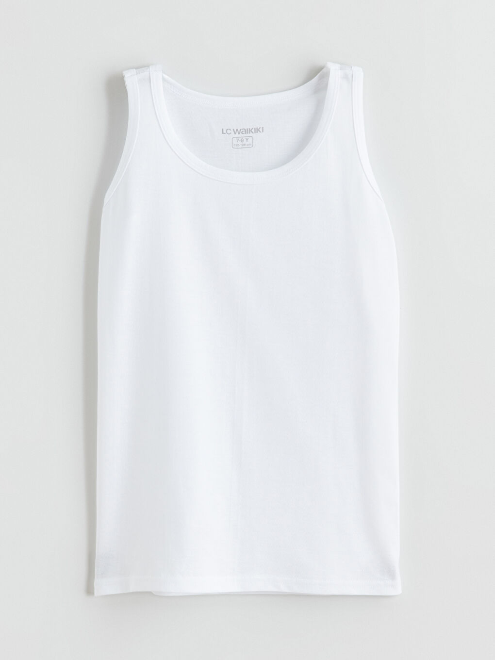 Crew Neck Boys' Tank Top