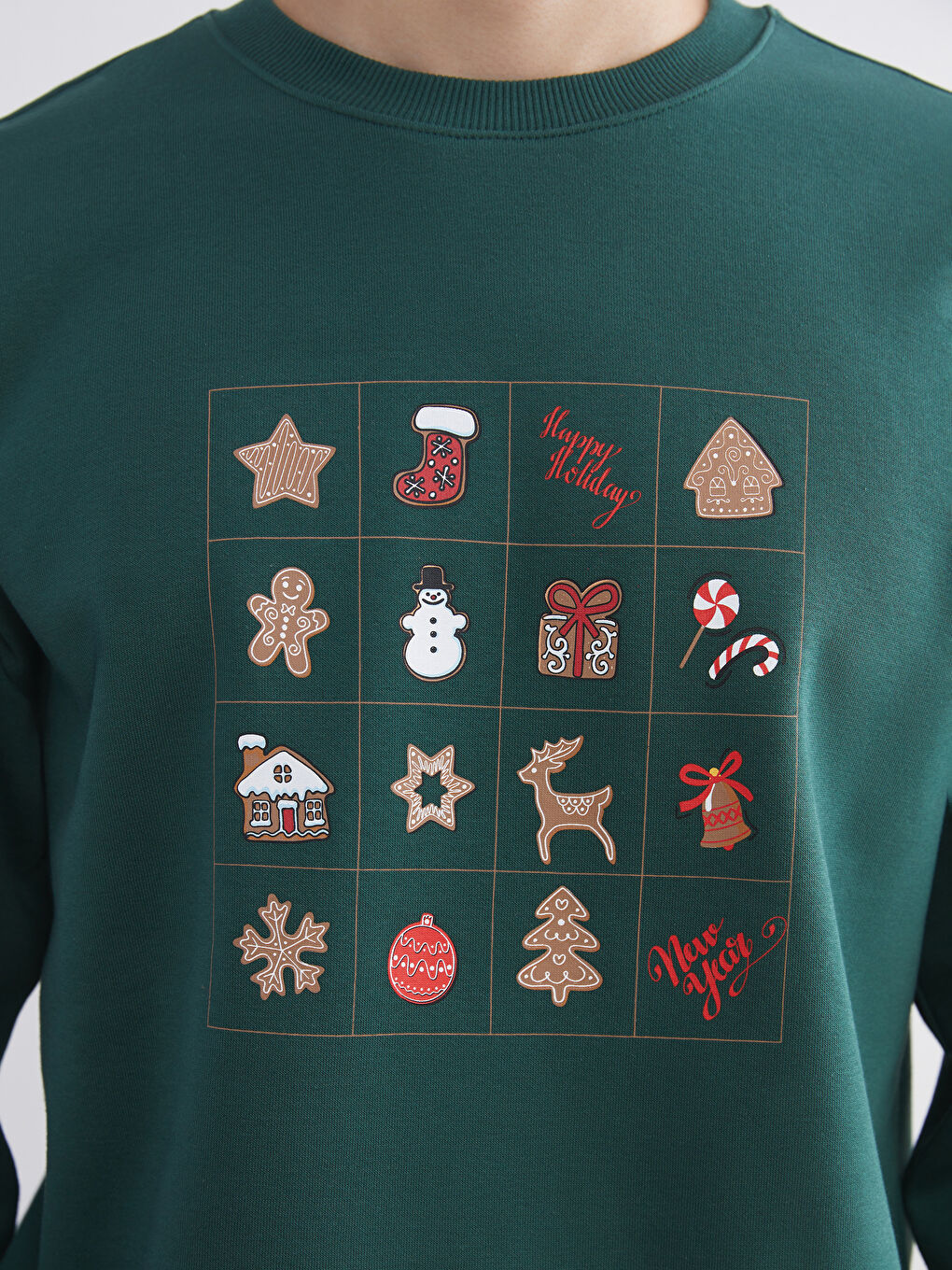 Мужчины Зелёный Свитшот-2