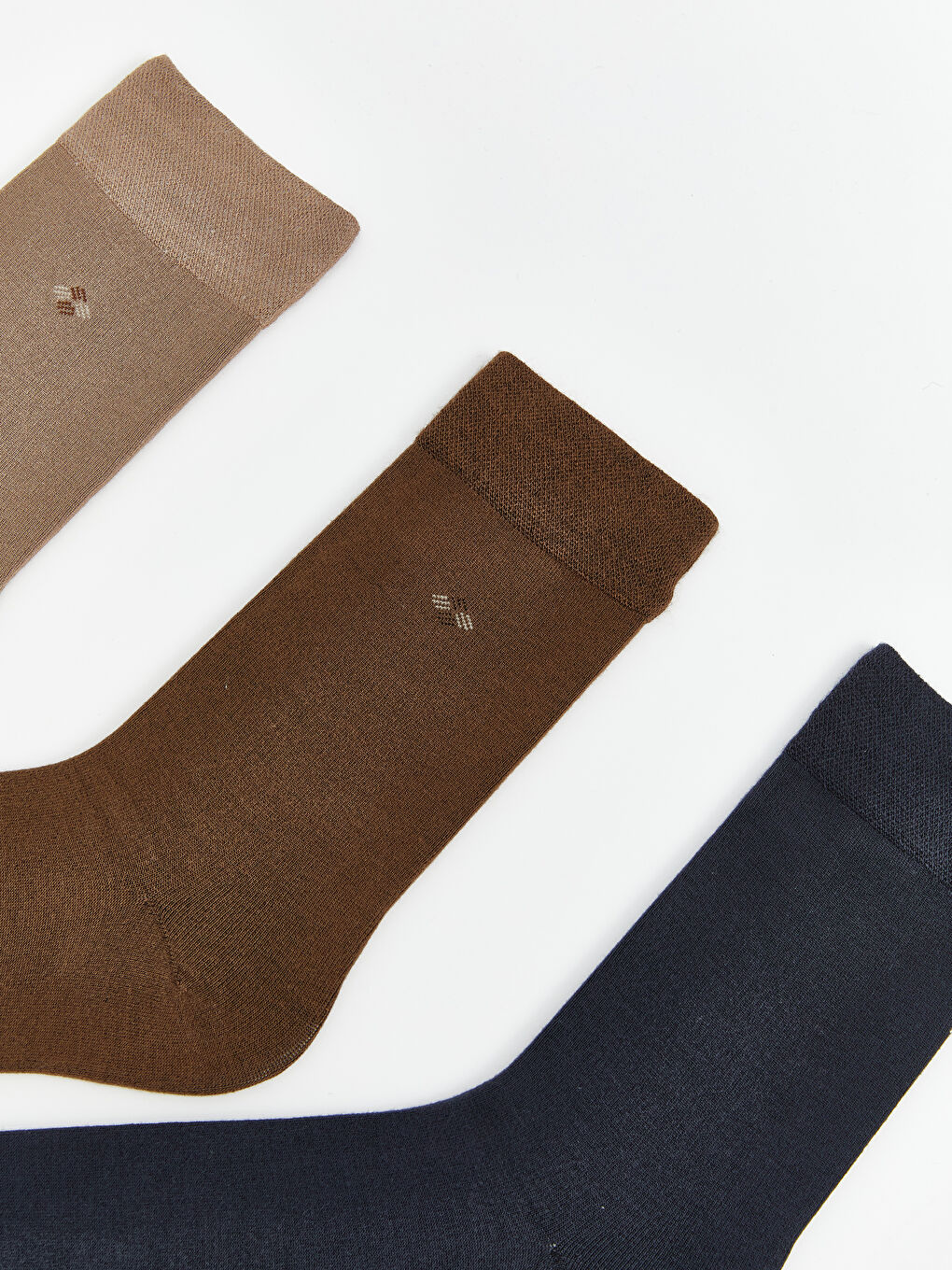 Karışık Desenli Bambu Erkek Soket Çorap 5'li-2