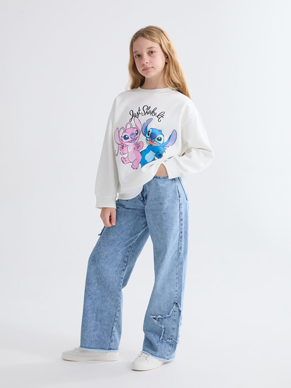 Farmerke širokih nogavica za devojčice