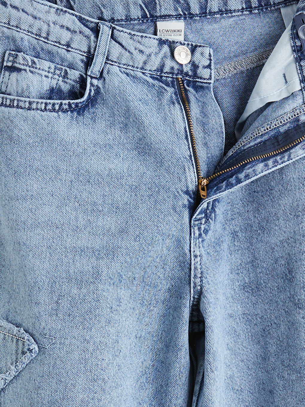 Farmerke širokih nogavica za devojčice-2