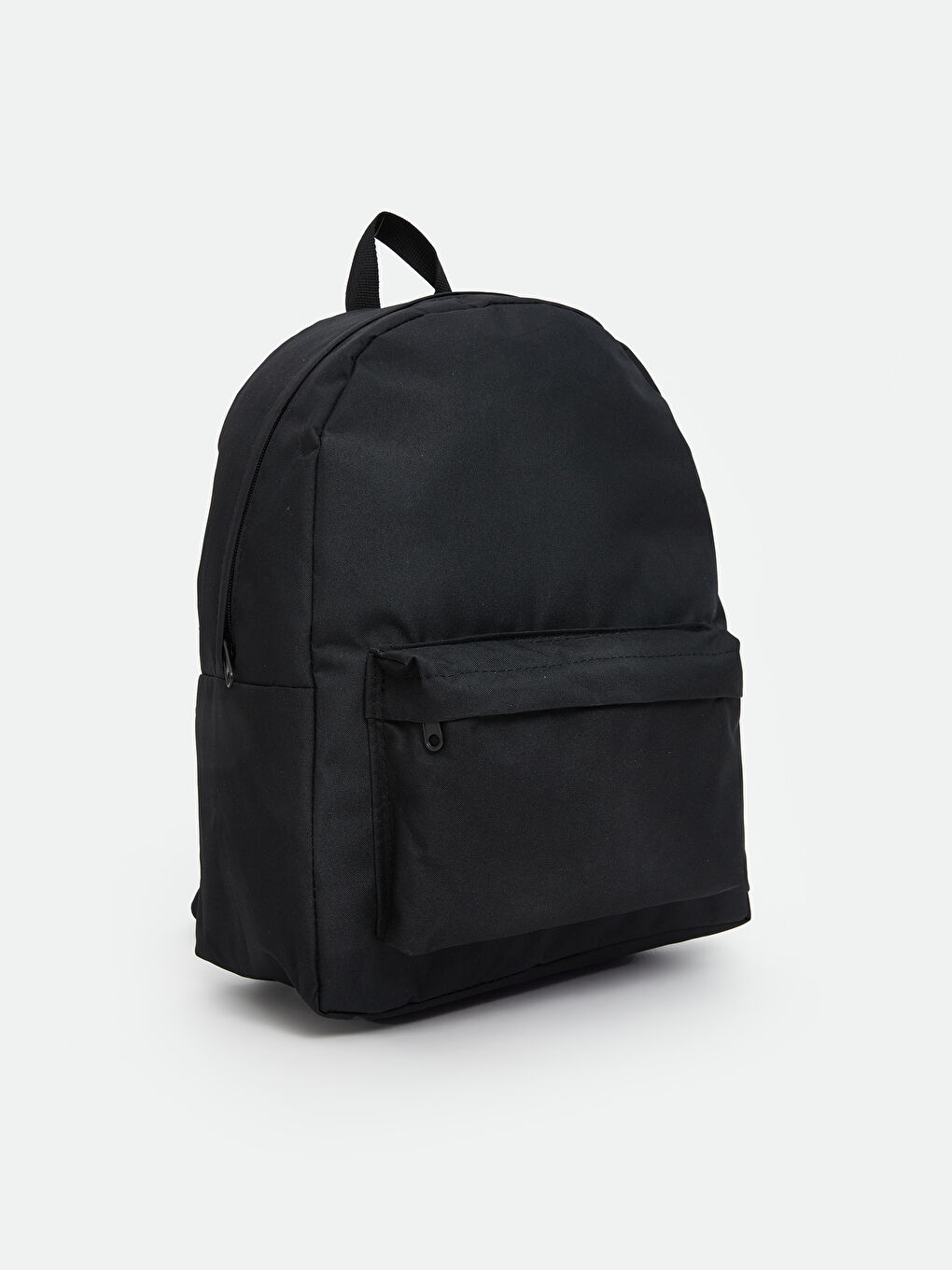 Siyah Fermuarlı Kadın Sırt Çantası-1