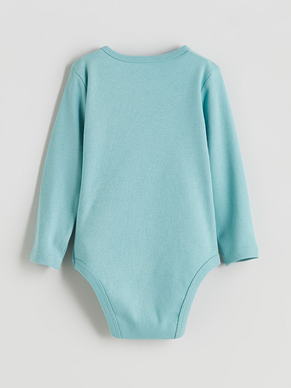 Crew Neck Long Sleeve Baby Boy Snap Snap Body Set of 2-6