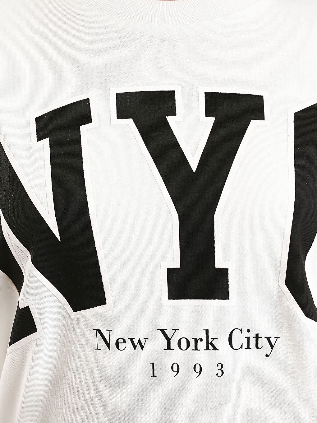 Crew Neck Printed Women's T-Shirt-2