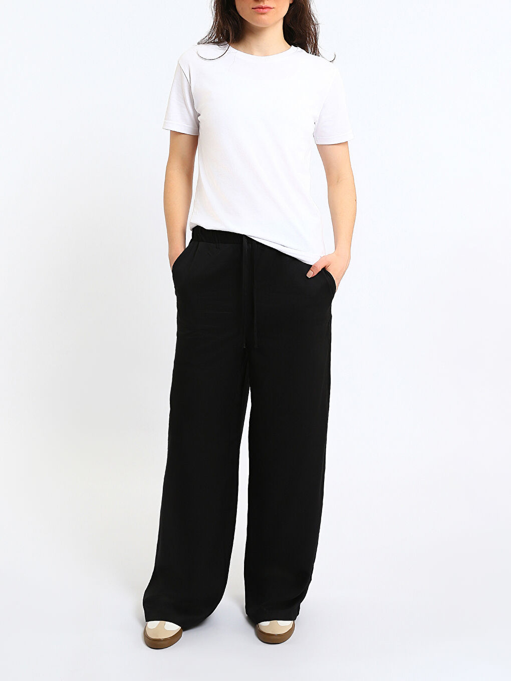 Crew Neck Women's T-Shirt-1