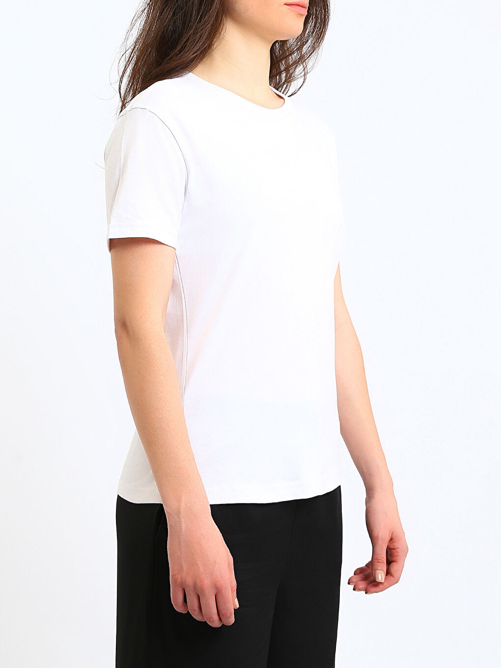 Crew Neck Women's T-Shirt-3