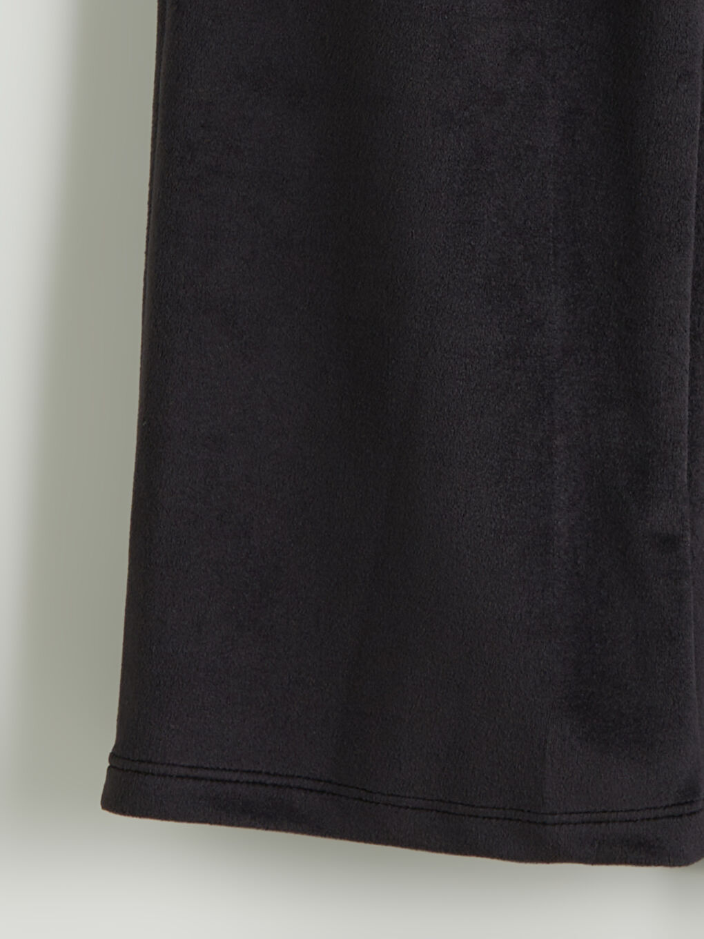 Бархатные спортивные штаны для девочек с эластичным поясом-1