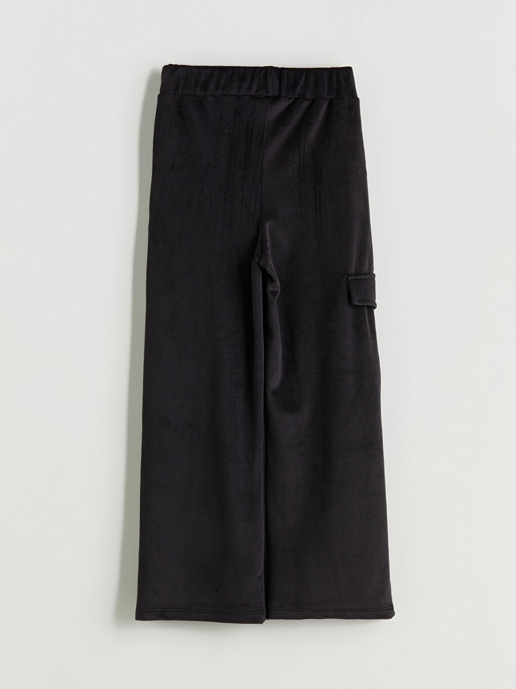 Бархатные спортивные штаны для девочек с эластичным поясом-2