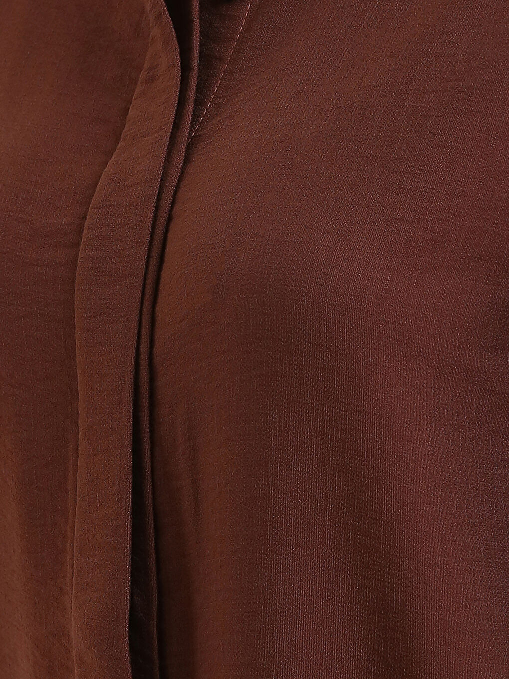 Grandad Collar Women's Shirt Tunic-2