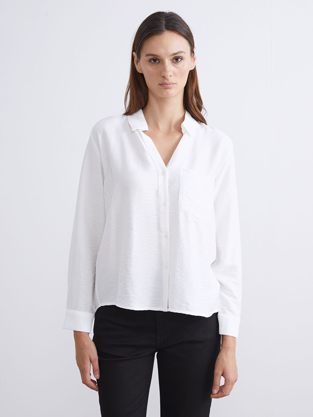Textured Women's Shirt