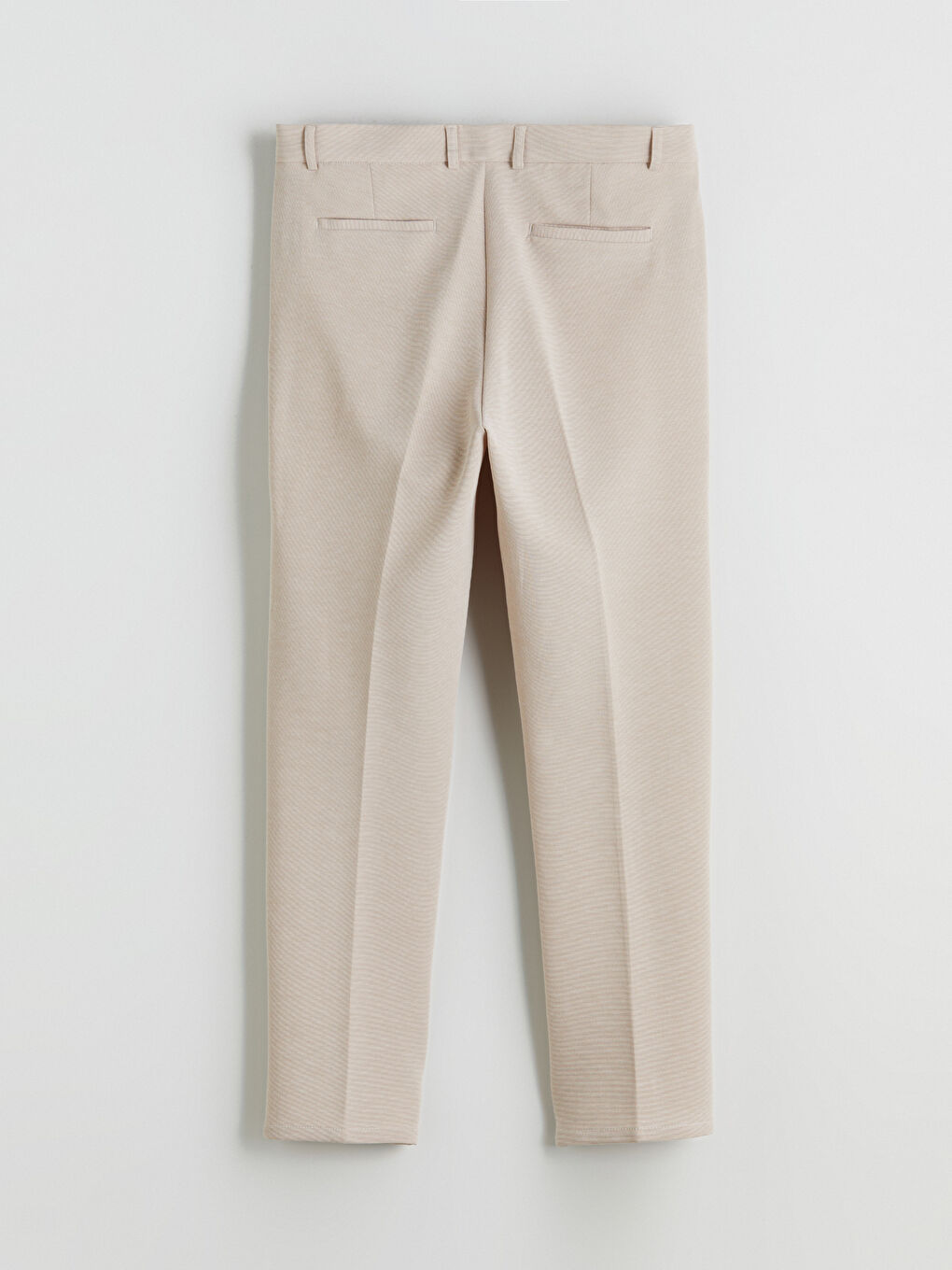 Bej Slim Fit Erkek Pantolon-1