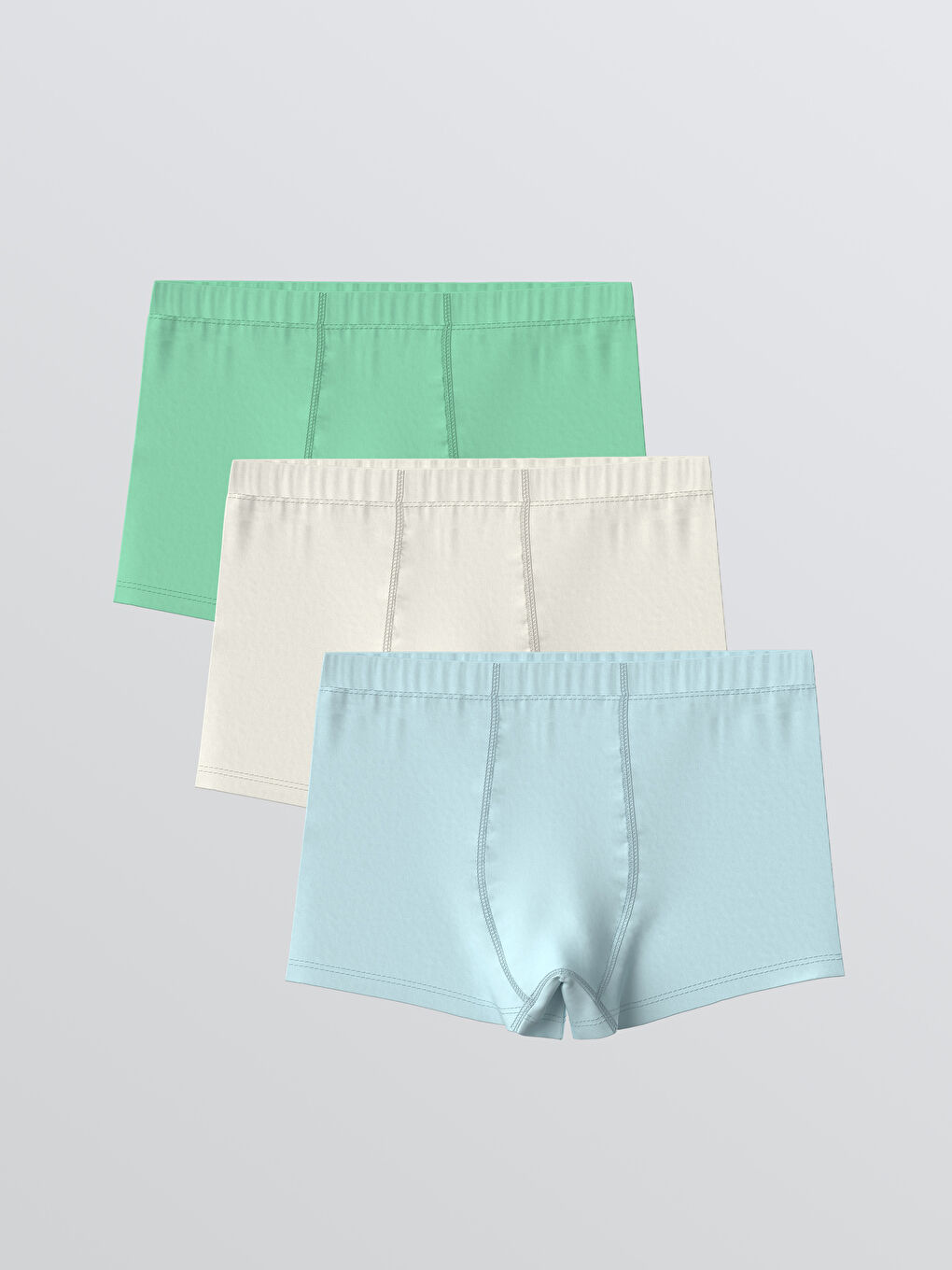 Karışık Basic Erkek Çocuk Boxer 3'lü