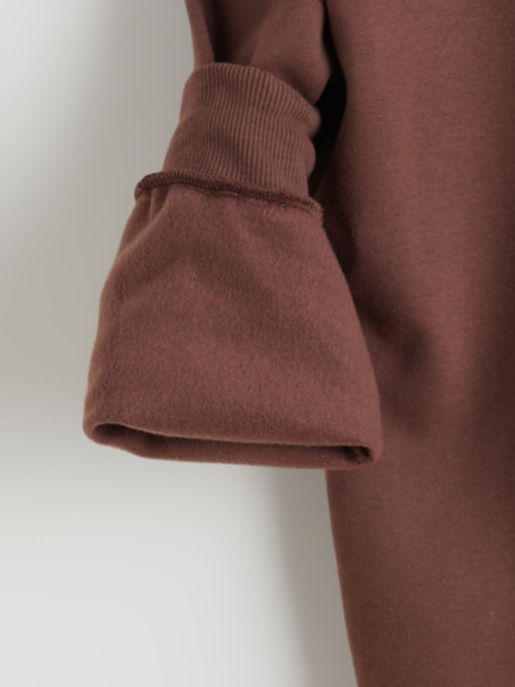 Embroidered Oversize Women's Thick Sweatshirt-5