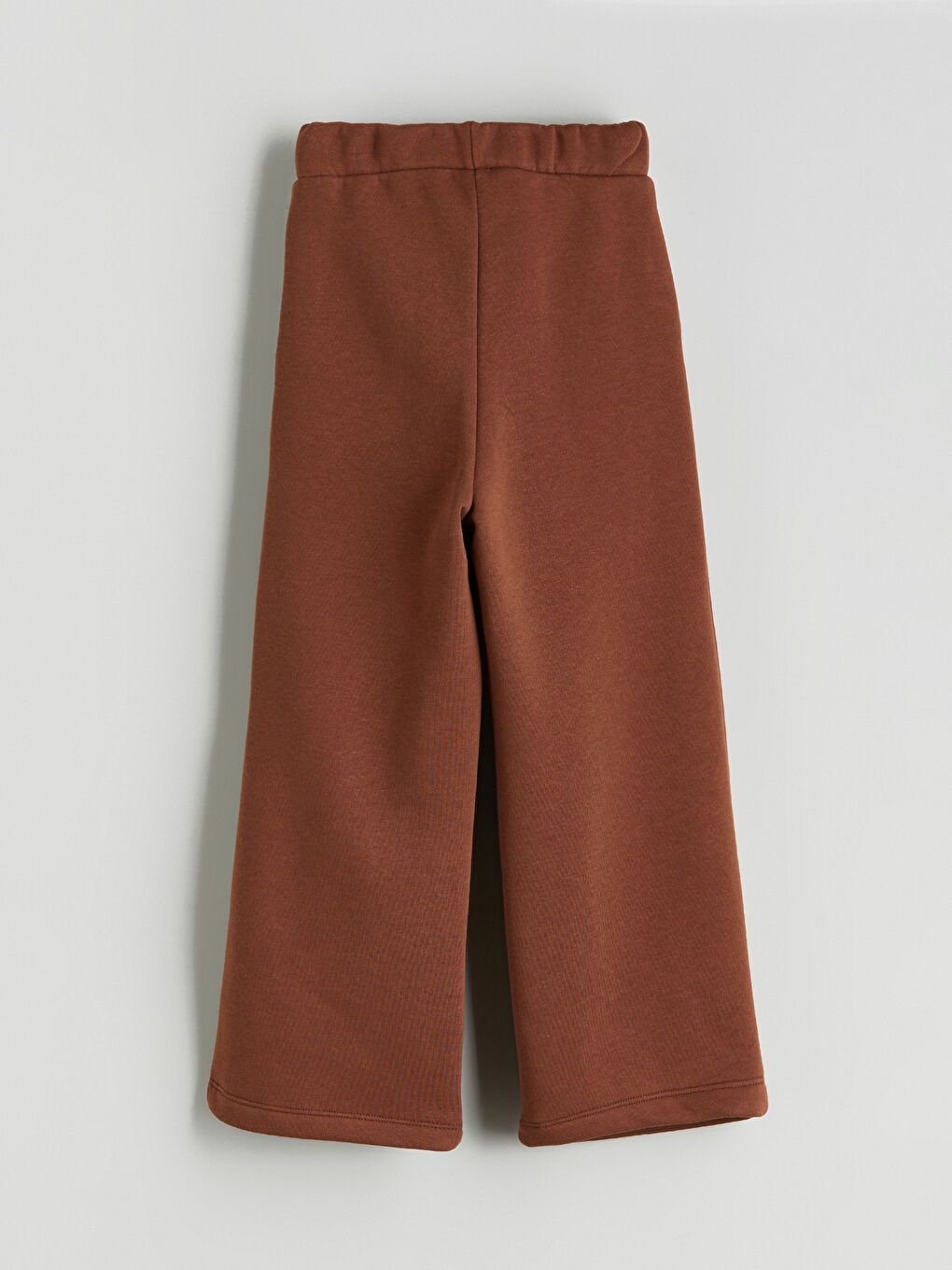 Kahverengi Bisiklet Yaka Kız Çocuk Eşofman Takım-6