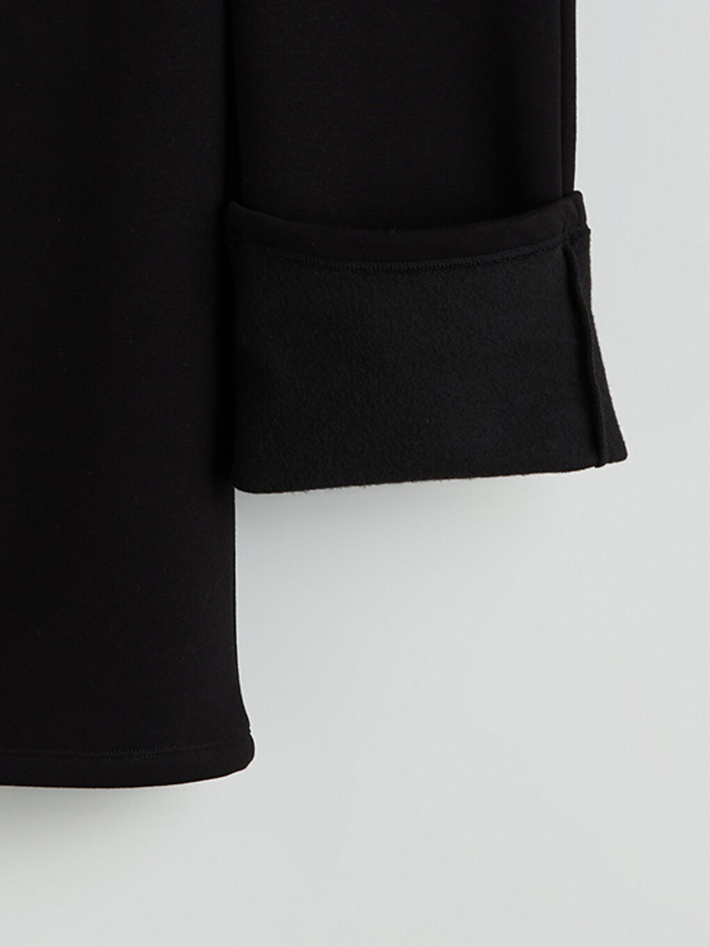 Siyah Bisiklet Yaka Kız Çocuk Eşofman Takım-4