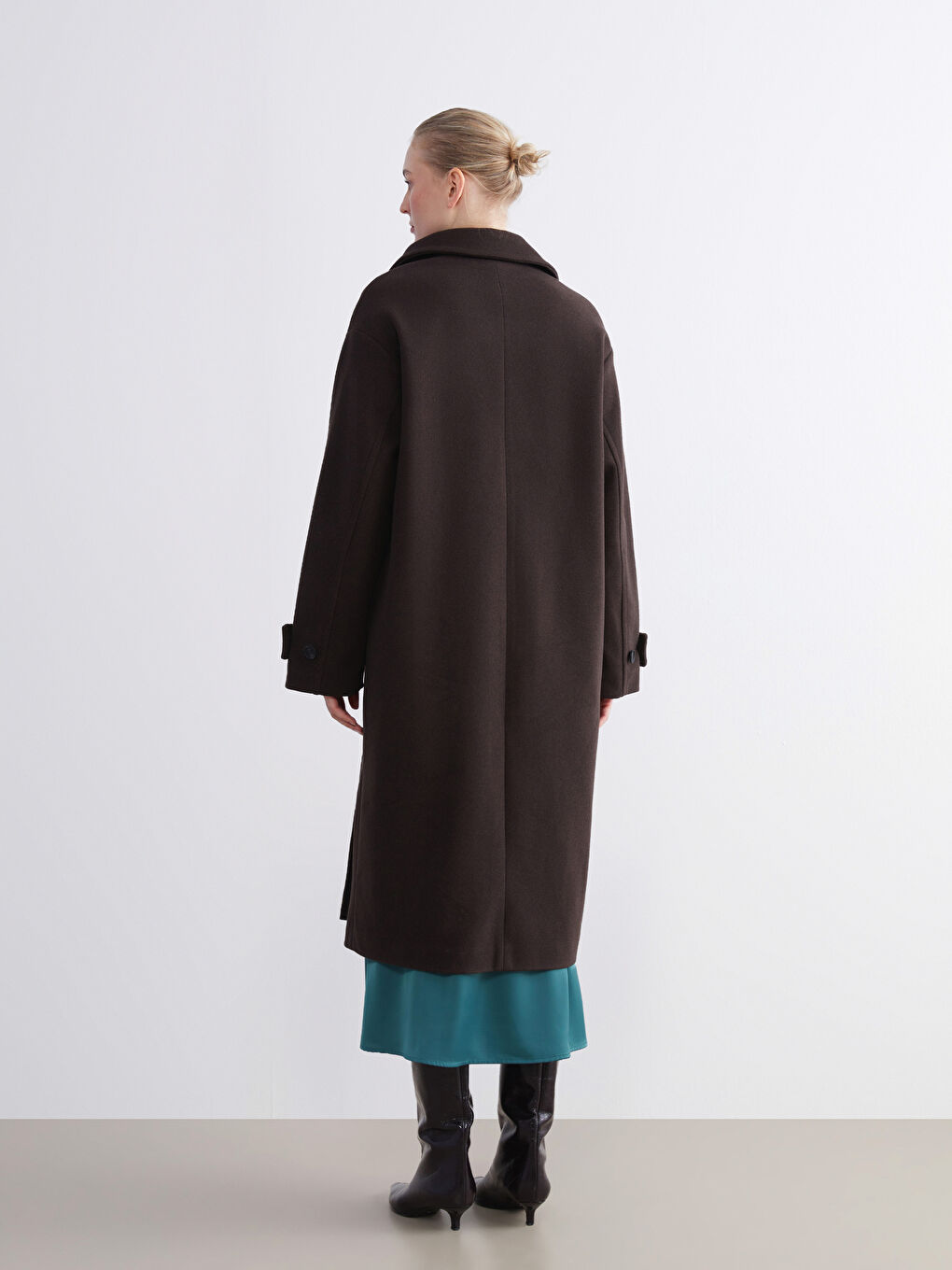 Double Breasted Women's Cachet Overcoat-4