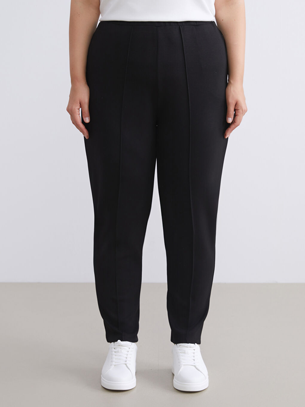 بنطلون رياضي للسيدات بخصر مرن-2