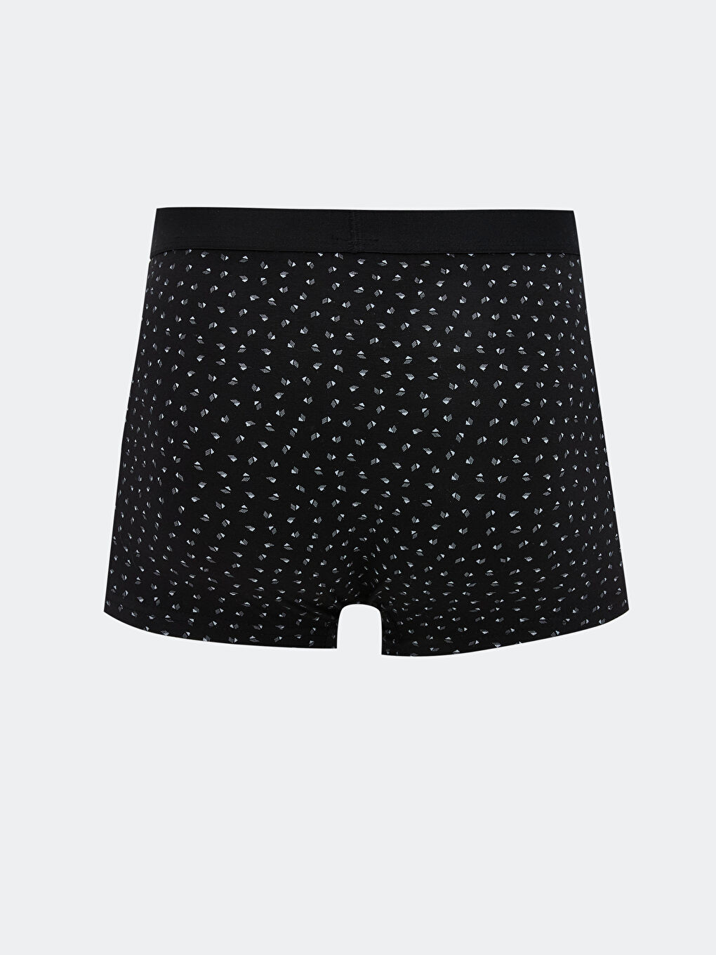 Труси-боксери з бавовни зі стрейчем звичайного крою для чоловіків-1