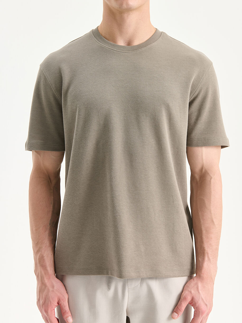 Crew Neck Men's T-Shirt-2