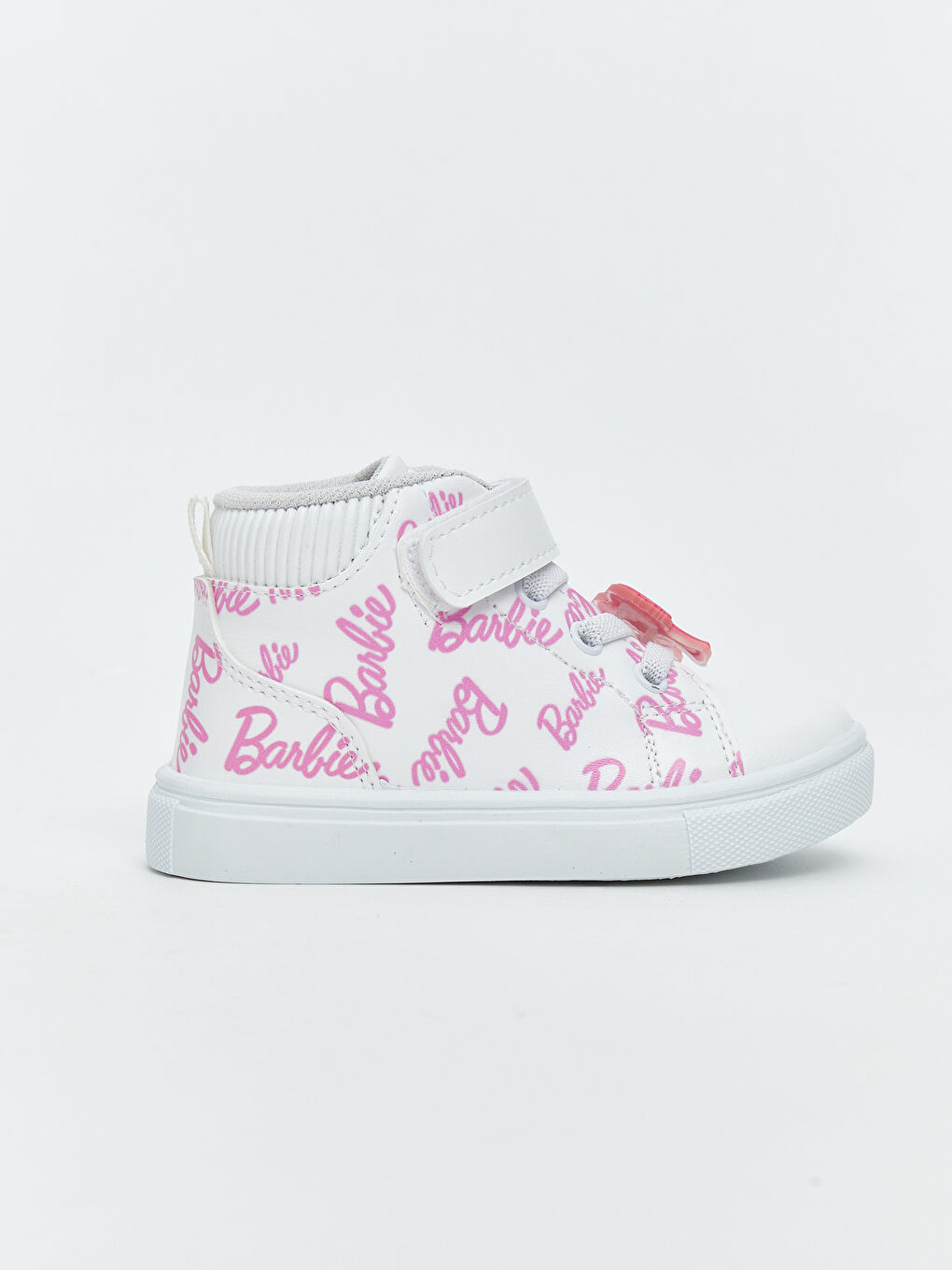 Beyaz Barbie Baskılı Kız Bebek Spor Ayakkabı-1