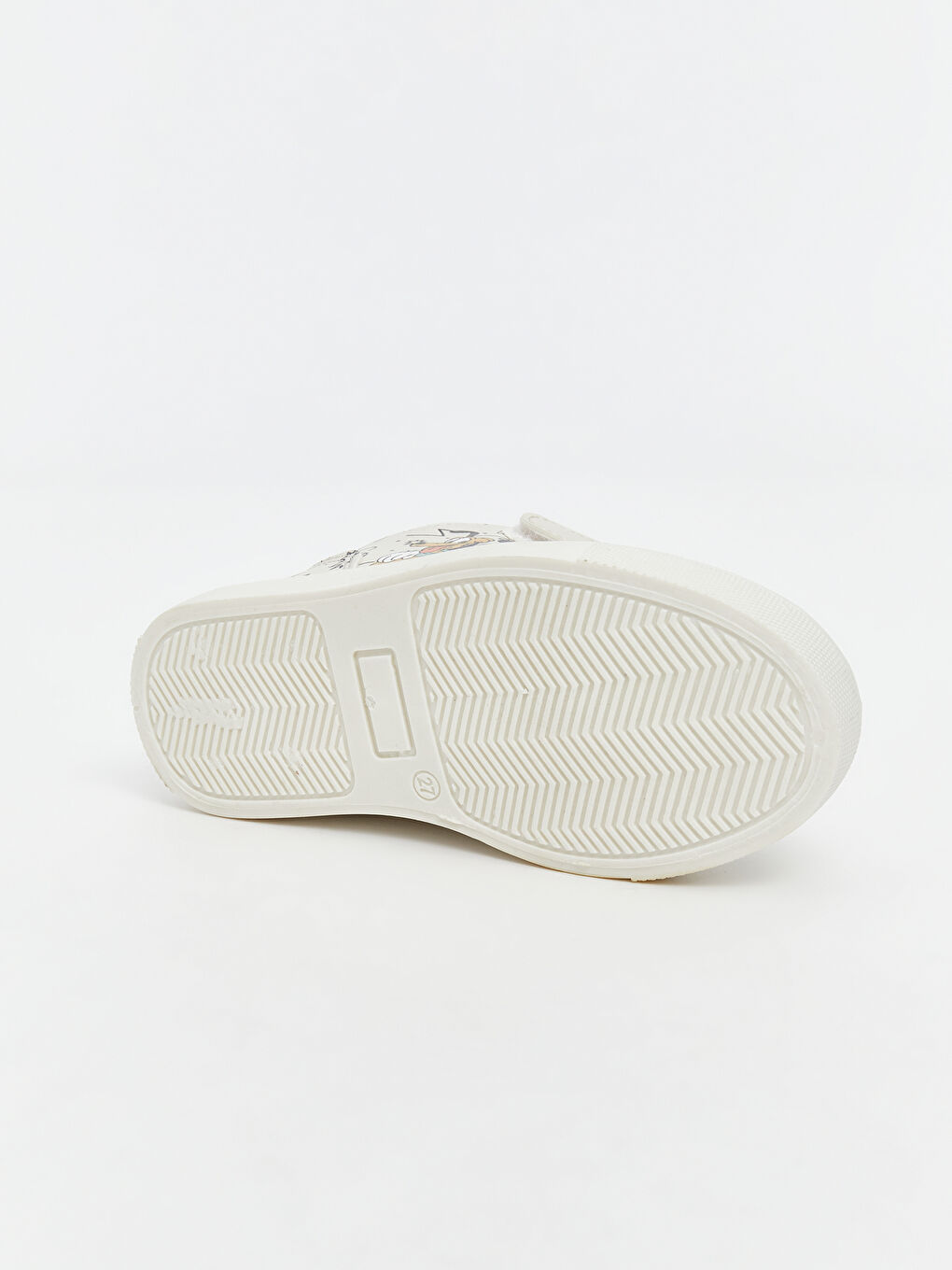 Ekru Mickey Mouse Baskılı Erkek Bebek Spor Ayakkabı-3