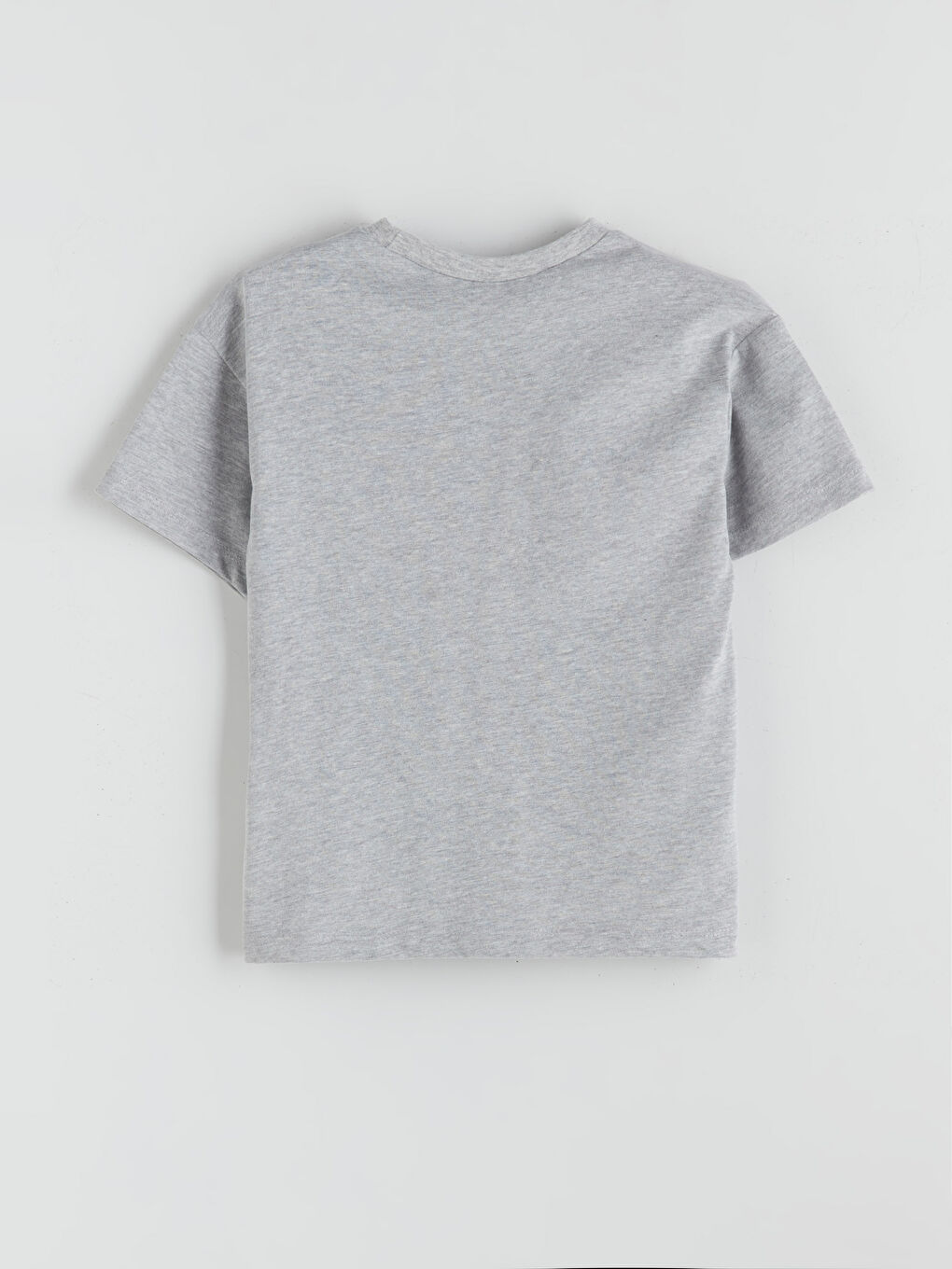 Gri Baskılı Erkek Çocuk Pijama Üst-1