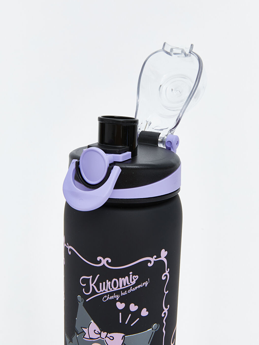 Karışık Kuromi Baskılı Kız Çocuk Suluk 630 ml-2