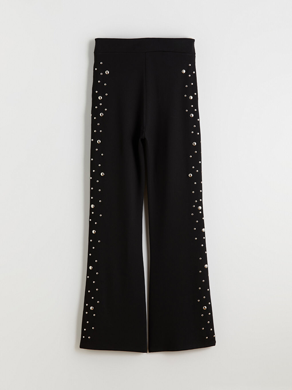 Women's Trousers with Metal Applique-8