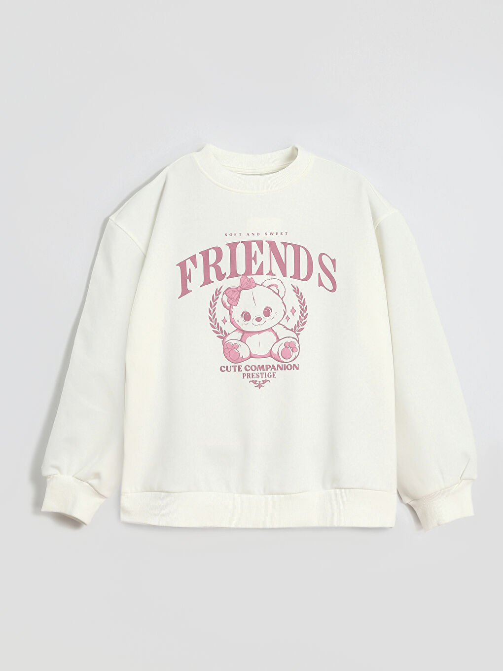 Sweat-shirt Col Rond pour Filles