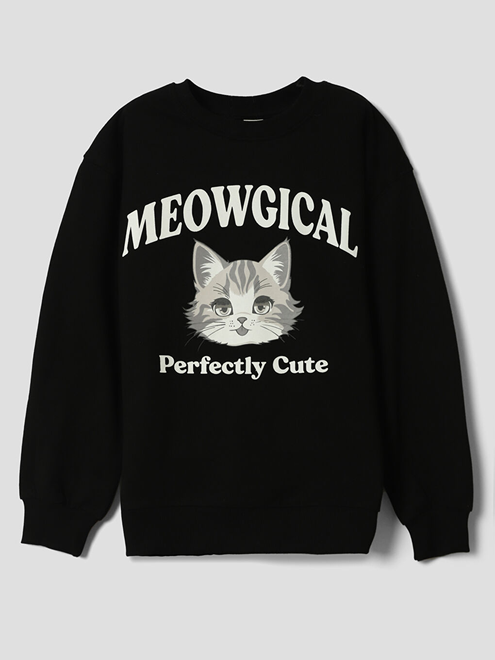 Sweat-shirt Col Rond pour Filles