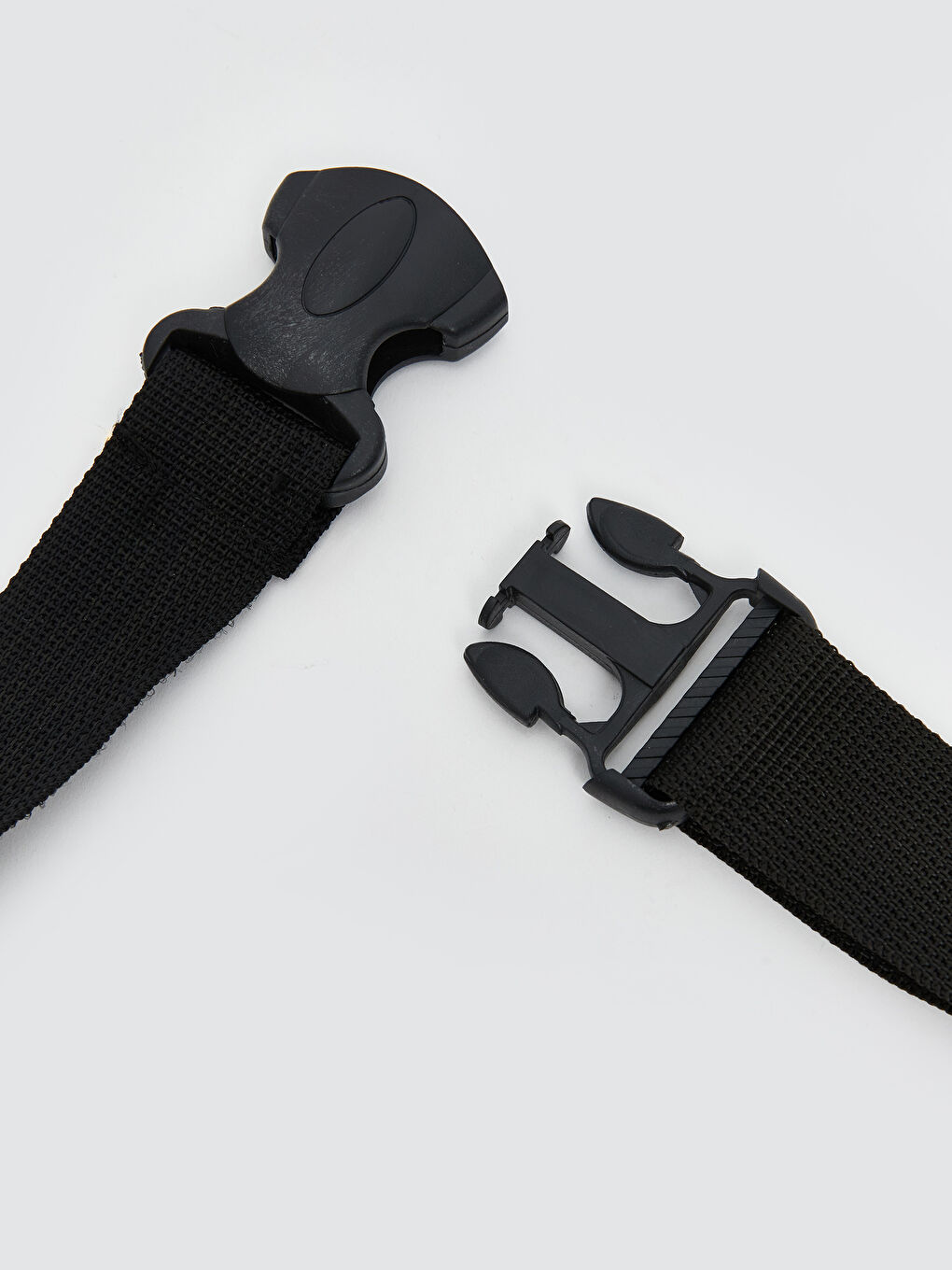 Siyah Çok Bölmeli Erkek Bel Çantası-1