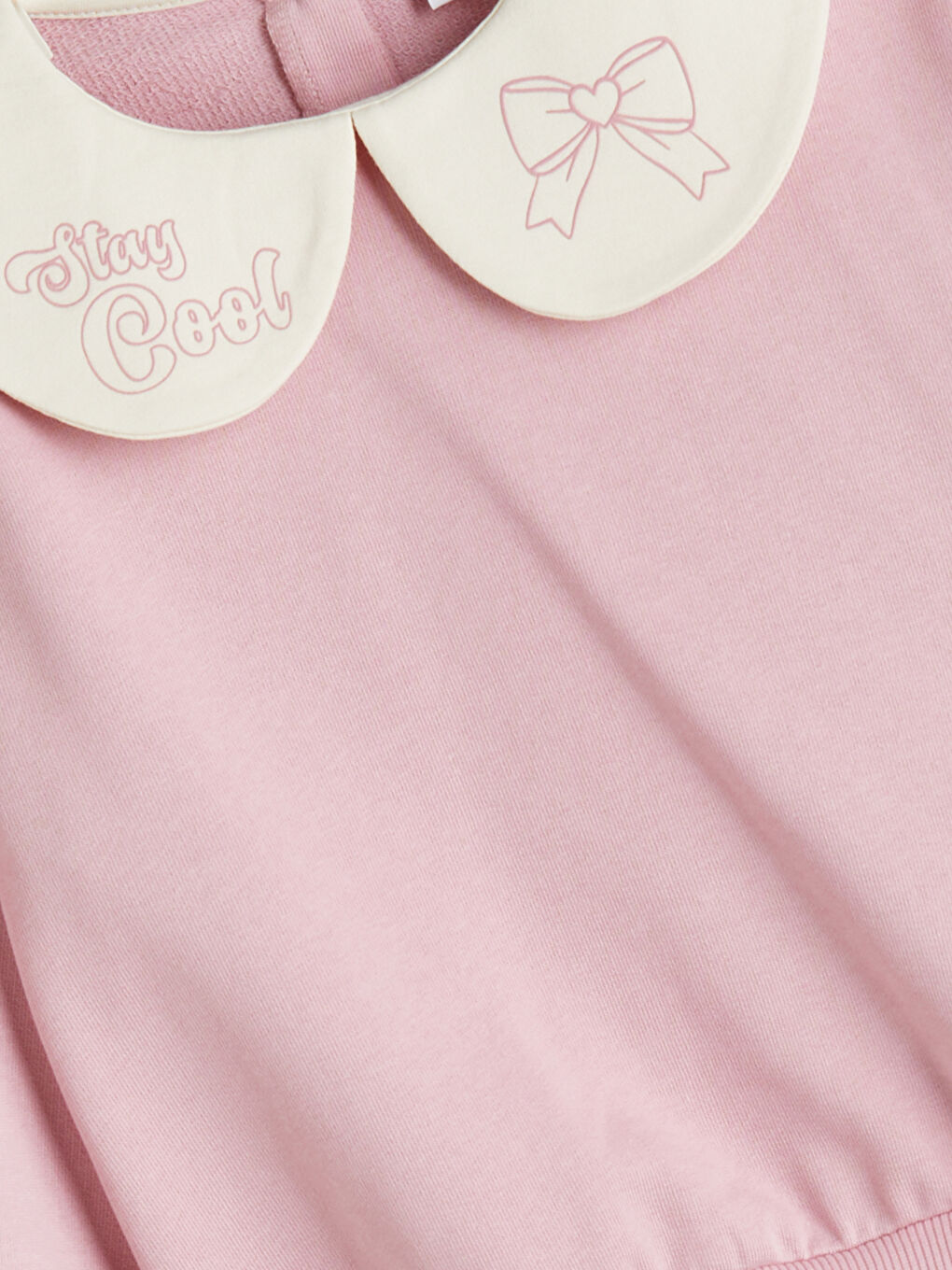 LCW Kids Girl PINK Sweatshirt -W5IT33Z1-G2L
